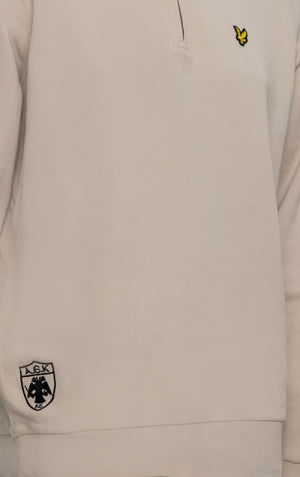 HALF ZIP AEKFC BEIGE (QML2022VAFC-110), thumbnail 3