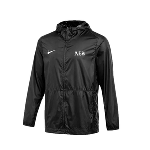 MENS BLACK RAIN JACKET SILVER EAGLE (QYFD7686-010), thumbnail 2